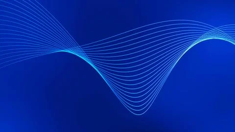 Background line wave pattern, Gradient color line wave abstract background イラスト素材