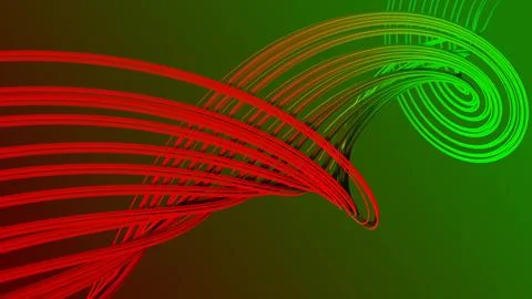 Background line wave pattern, Gradient color line wave abstract background Stock Illustration