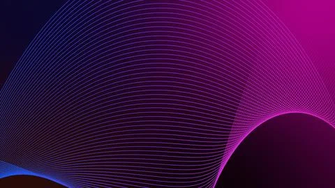 Background line wave pattern, Gradient color line wave abstract background Stock Illustration