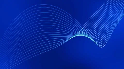 Background line wave pattern, Gradient color line wave abstract background Illustrazione stock