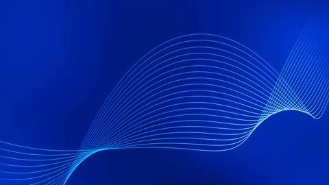 Background line wave pattern, Gradient color line wave abstract background Stock Illustration