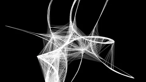 Background With Lines, Video Animation 4k Stock Footage 82324338