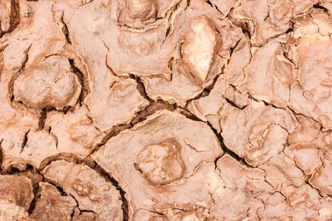 Background with liquid red clay Foto stock