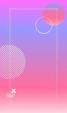 Background with a liquid shape design, gradient of purple, pink, and blue color Stock Illustration