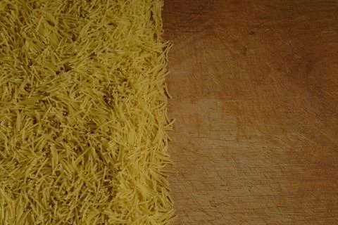 Background from little pasta. Stock Photos