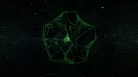 Background LOOP HD Blob Green Stock Footage 26531040