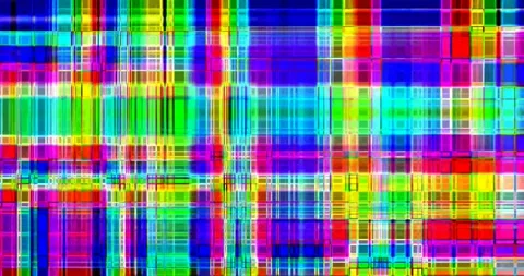 Background Loop Light Streak Square Abstract Plaid Pattern Lines Stripes Stock Footage 157312221