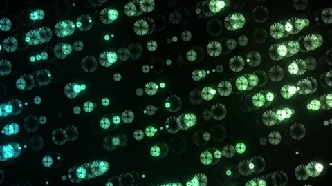 Background loop modern circle lightning In 4K  Abstract Background Video Stock Footage 335825970