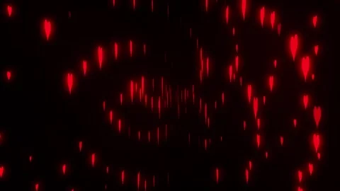 Background loop modern heart In 4K Stock Footage 335825980
