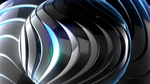 Background Loop Sci-Fi Spheres | Stock Video | Pond5