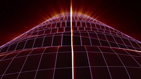 Background loop technology In 4K | Abstract Background Video Vídeos de archivo 335589098