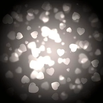 Background with a lot of hearts Stock Illustration