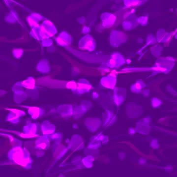 Background with a lot of hearts Stock Illustration
