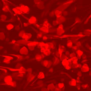 Background with a lot of hearts Stock Illustration