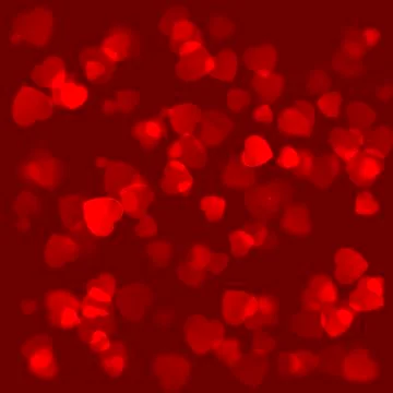 Background with a lot of hearts Stock Illustration