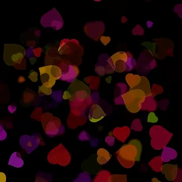 Background with a lot of hearts Stock Illustration
