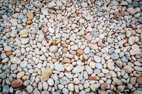 Background of a lot of tiny pebbles - great for a cool background or wallpape Foto stock