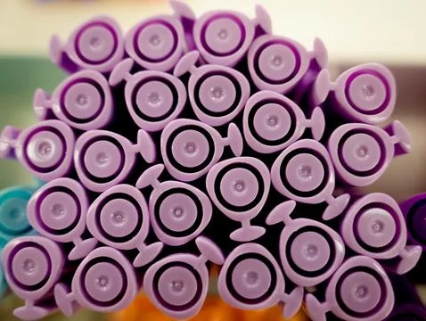Background of lots assorted colorful marker pen set Stock Photos