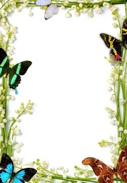 Background love frame summer pattern beautiful Illustrazione stock