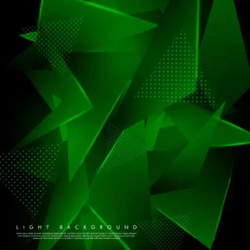 Background of a luminous triangle shape vector design. suitable for your desi Stock Illustration