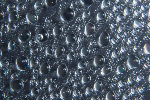 Background macro water drop Stock Photos