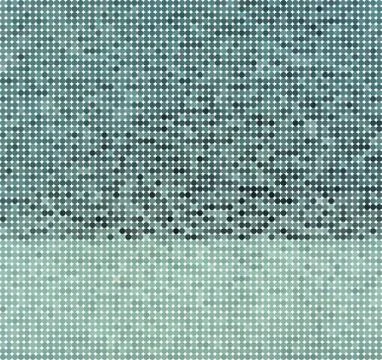 Background made with bubbles in different blue Stock Illustration