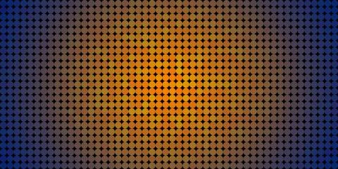 Background Made of a Gradient and Lined Up Circles Illustrazione stock