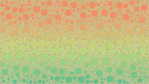 Background Made of a Gradient and Round Shapes Illustrazione stock