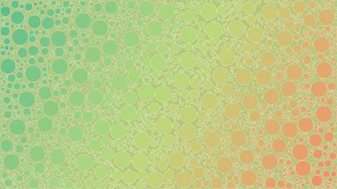 Background Made of a Gradient and Round Shapes Иллюстрация