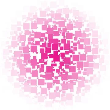 Background Made of a Gradient and Squares Stock Illustration