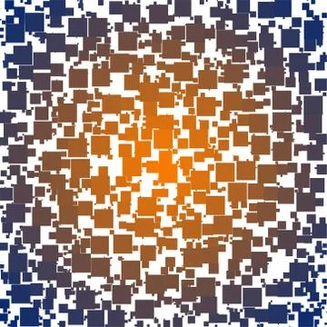 Background Made of a Gradient and Squares Иллюстрация