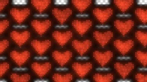 Background made of hearts Stock Footage 50022855