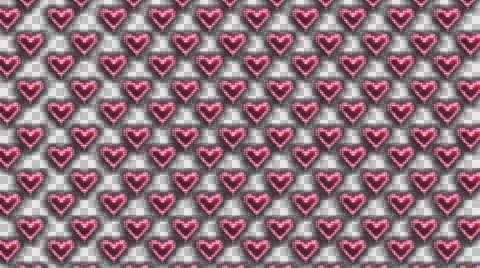 Background made of hearts Stock Footage 56607389