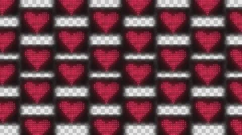 Background made of hearts Stock Footage 57103586