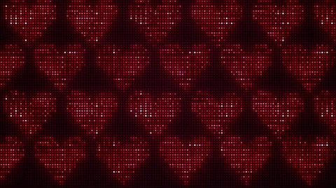 Background made of hearts Stock Footage 57193245