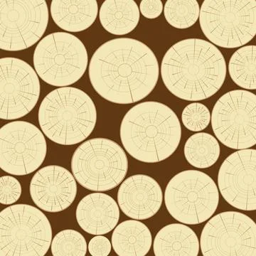 Background made of light brown wood. Stock Illustration