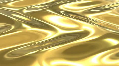 The background is made of liquid gold with horizontal patterns.  Stock Illustration