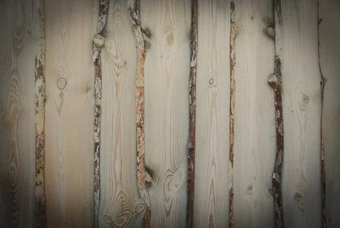 The background is made of old aged boards with a place for text. Stock Photos