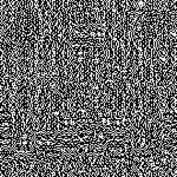 Background made of randomly distributed black and white squares Stock Illustration