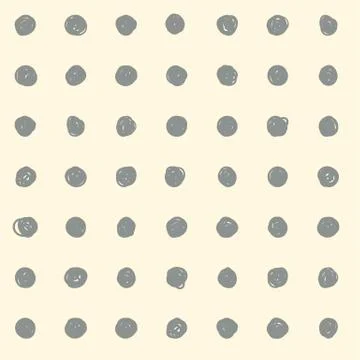 Background made of scribble circles. Illustrazione stock