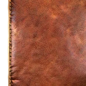 Background made of squared leather. 3D Stock Illustration