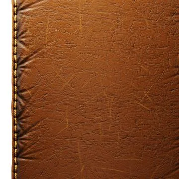 Background made of squared leather. 3D Stock-Illustration