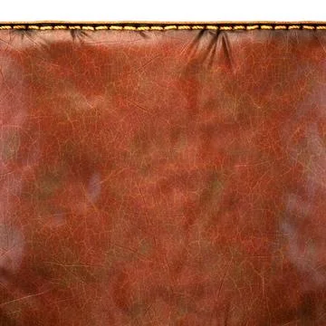 Background made of squared leather. 3D Stockillustratie