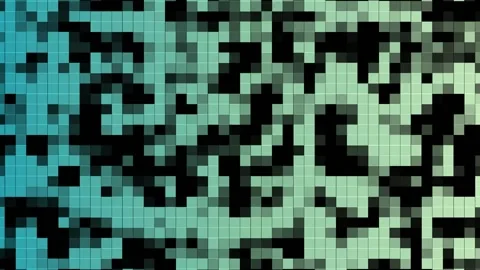 Background made of squares that flows down in time sequence Video stock 141003256