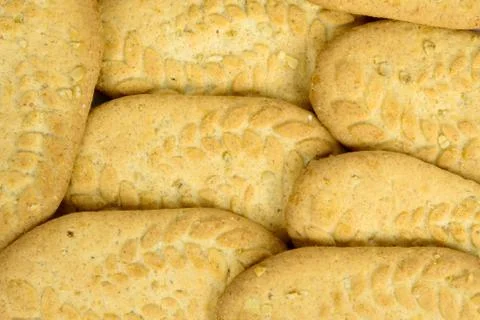 Background made of tasty biscuits Stock Photos