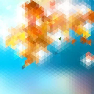 Background made of triangles. + EPS10 Stock Illustration