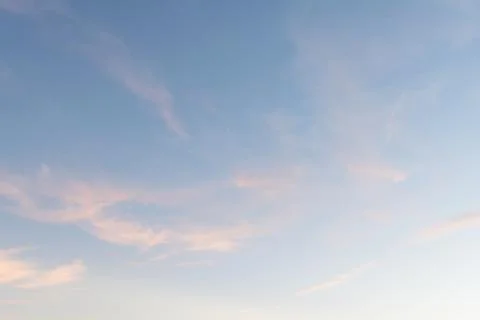 Background with magic of the sky and clouds at sunrise and sunset Stock Photos