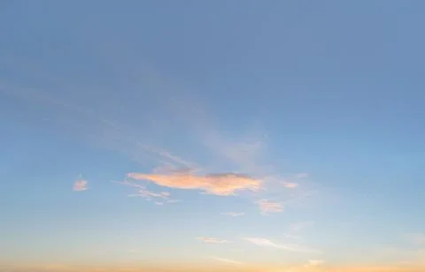 Background with magic of the sky and clouds at sunrise and sunset Stock Photos