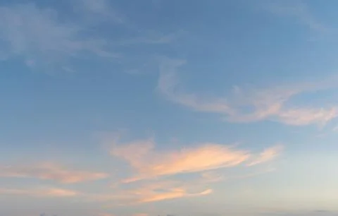 Background with magic of the sky and clouds at sunrise and sunset Stock Photos