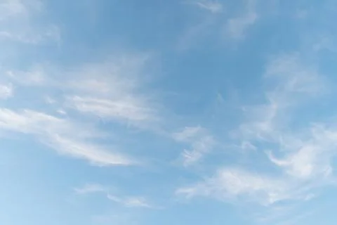 Background with magic of the sky and clouds at sunrise and sunset Stock Photos